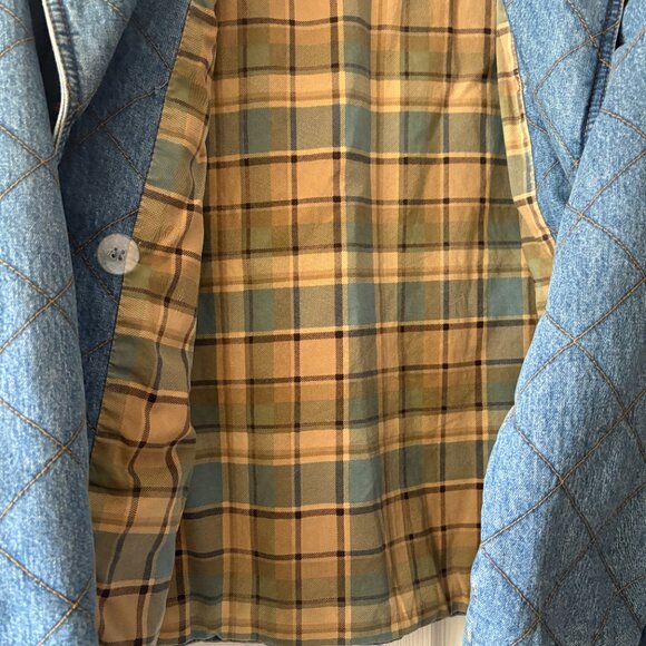EXCELLENT Pre-Owned Condition! Vintage Lauren Jeans Co. Denim Barn Jacket-Medium - Picture 4 of 10